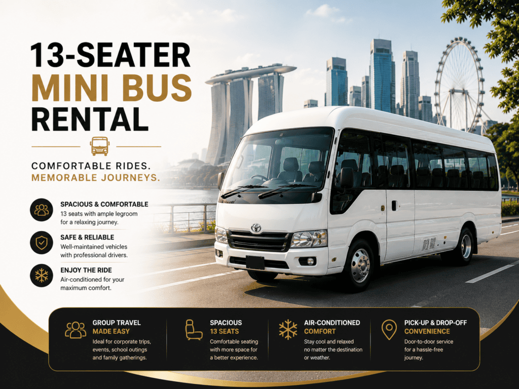 13-Seater Mini Bus Rental