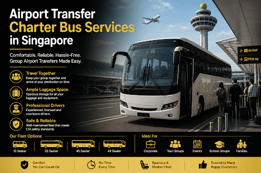 Airport Transfer Charter Bus Services