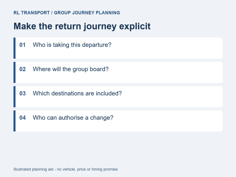 A Bus Ride Home After a Hotel Event: The Return Checklist
