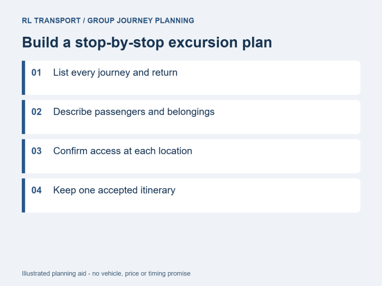 Excursion Bus Planning: A Stop-by-Stop Itinerary Checklist